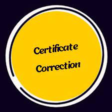 Certificate Name Correction Service