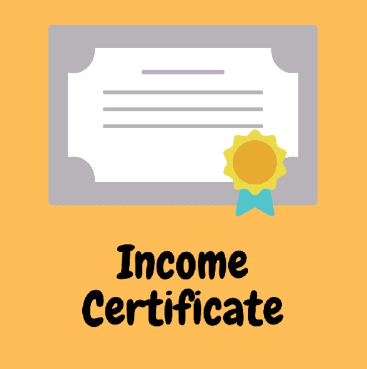 Income Certificate- 3 Years Service